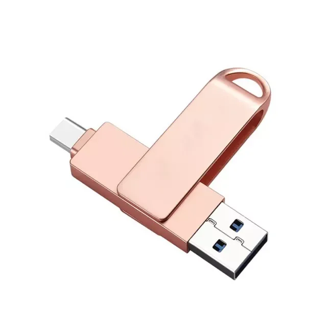 Gitra Cheap Price Swivel Metal  Strong Storage 128GB 3 In 1 Otg Usb Flash Drive 16GB For Phone OTG Pen Drive 64GB Thumb Drive 32GB