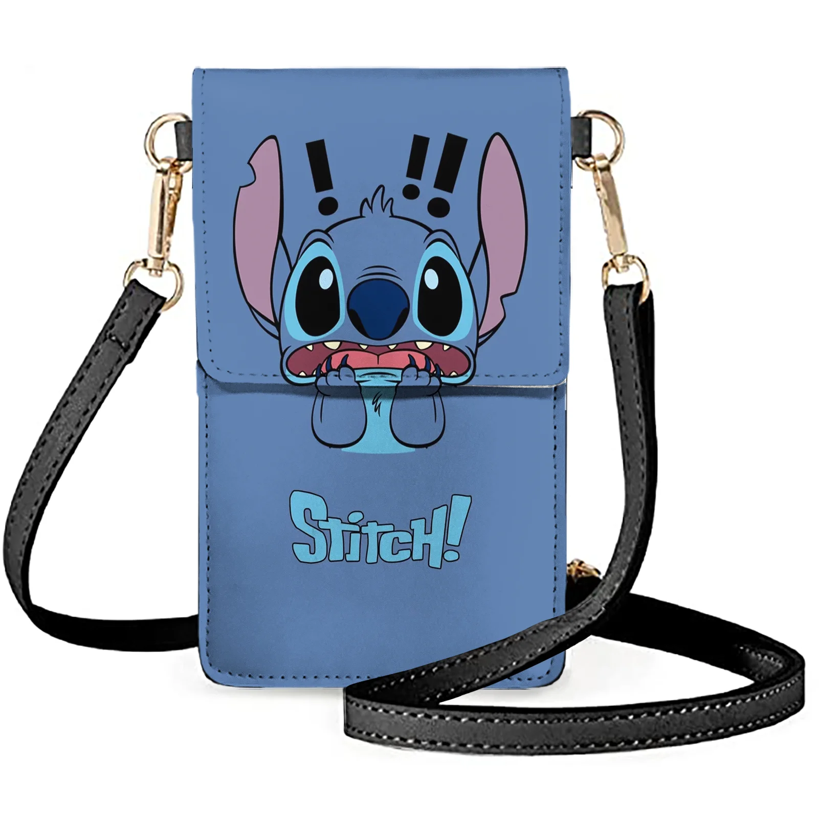 Stitch Mobile Phone Bags Cases Bag Cell Crossbody Waterproof Ladies Wallet