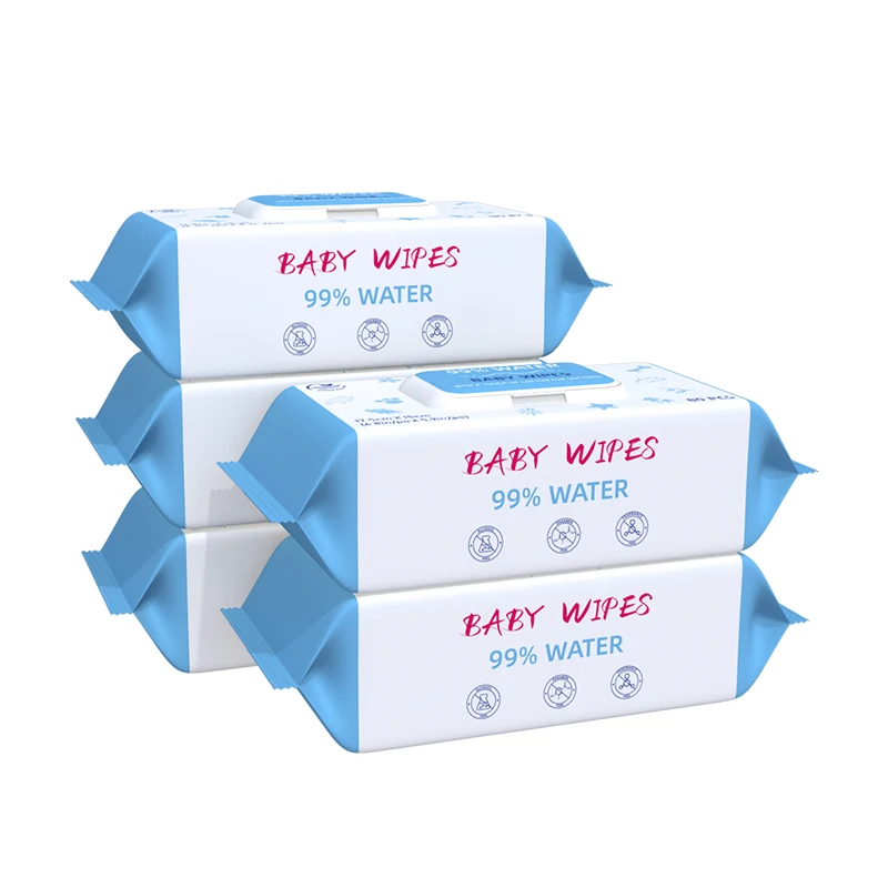 Super Soft For Sensitive Skin Unscented Private Label Organic Bamboo Baby Wipes