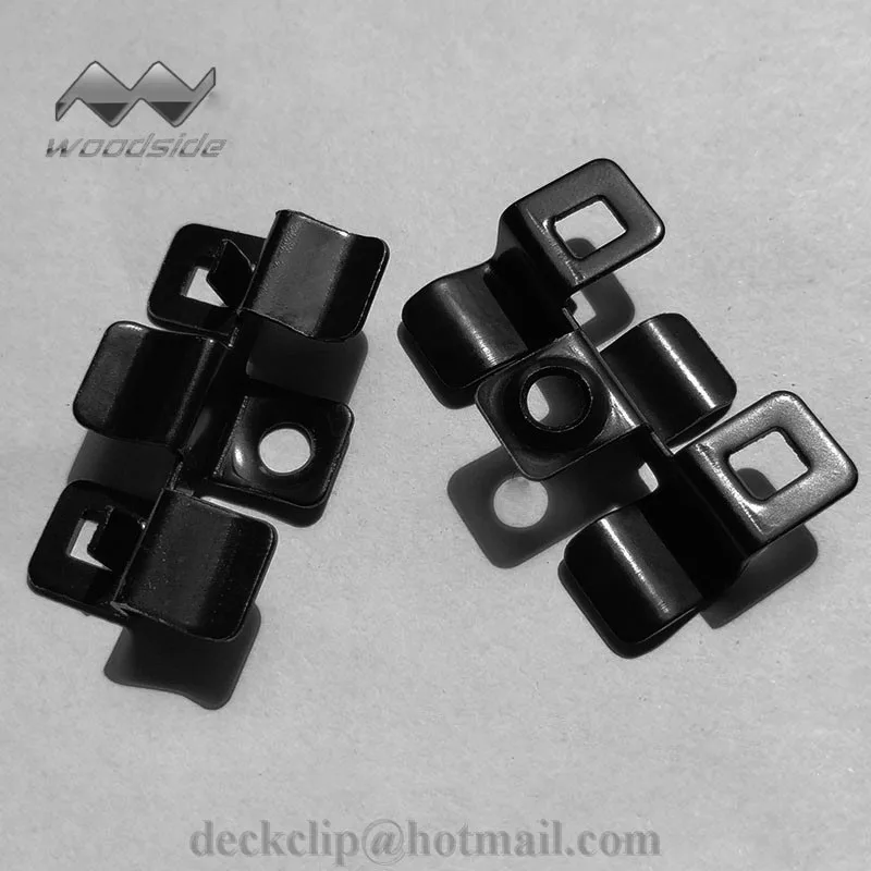 
Outdoor floor fittings,Wood plastic composite decking floor clips plastic clips stainless steel clips 