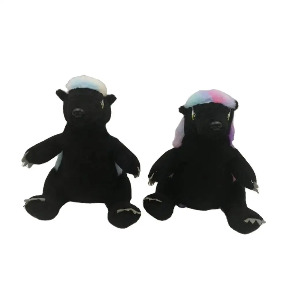 Wholesale Price Custom OEM/ODM Factory High quality Amusement Park Products 7.5 inch Honey  Plush Badger