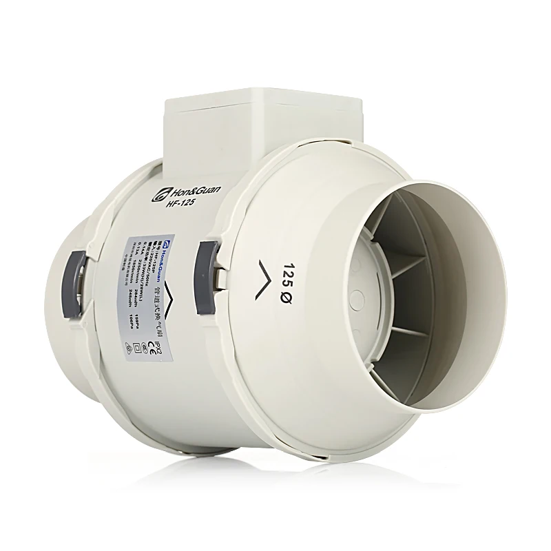 Зеленый дом/Гидропоника смешанный потоковый канальный вентилятор 100/125/150/200 мм Оборудование для гидропоники