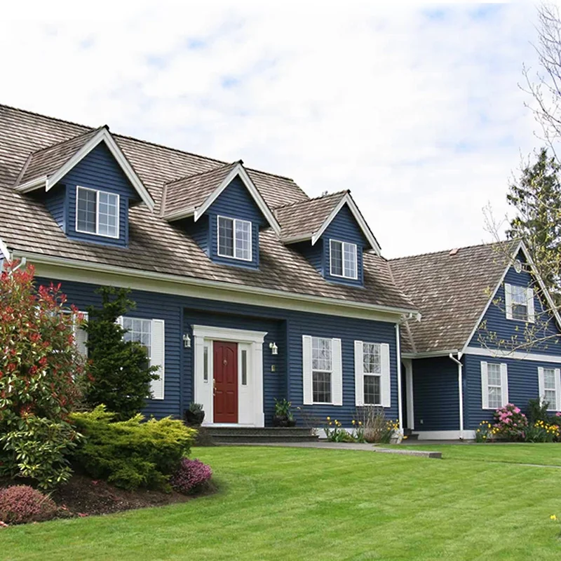 Fentech siding vinyl exterior wall cladding, vinyl siding panels exterior wall hoese, water proof pvc vinyl siding & soffit