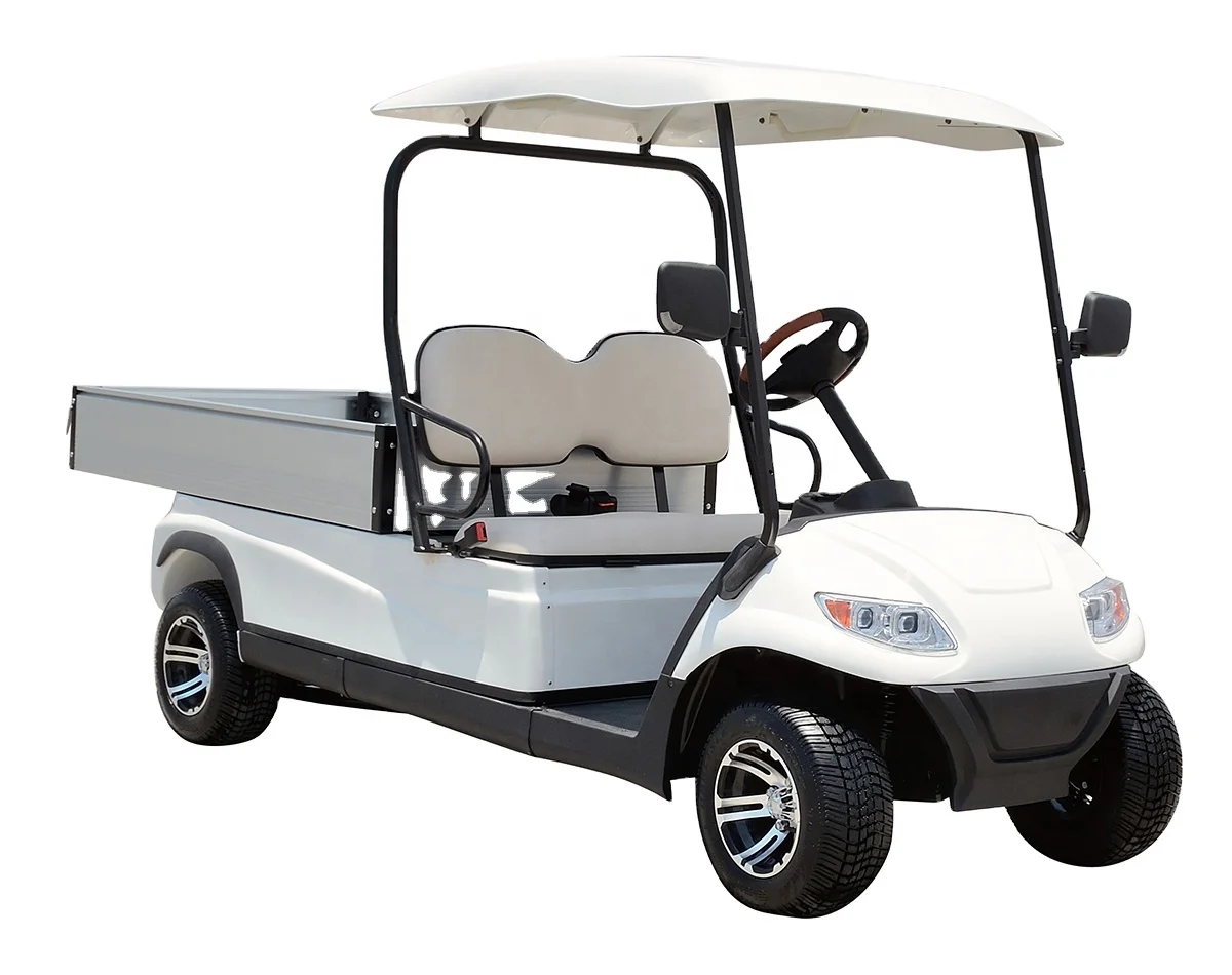 new energy 2 seat electric golf buggy cargo truck with dump bed