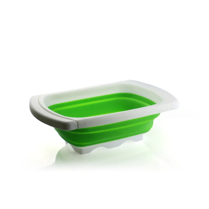 PP+TPE material foldable wash vegetable cleaning basket