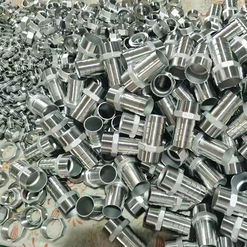 304 резьба из нержавеющей стали 1/8 BSP газовые трубы фитинги