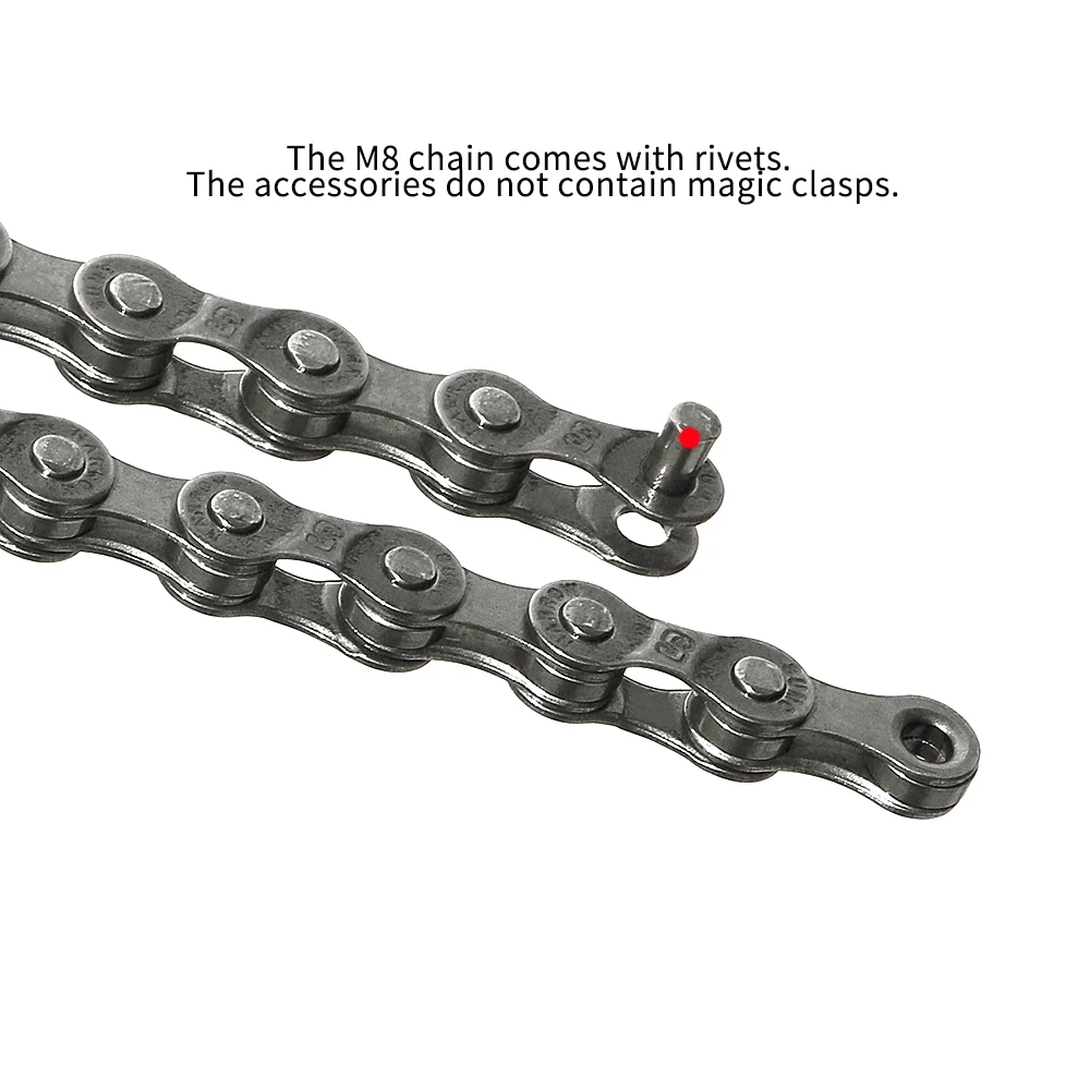 Speed Bicycle Chain 8 24S 21S 18S Mountain Road Vehicle Backup Outdoor Biking