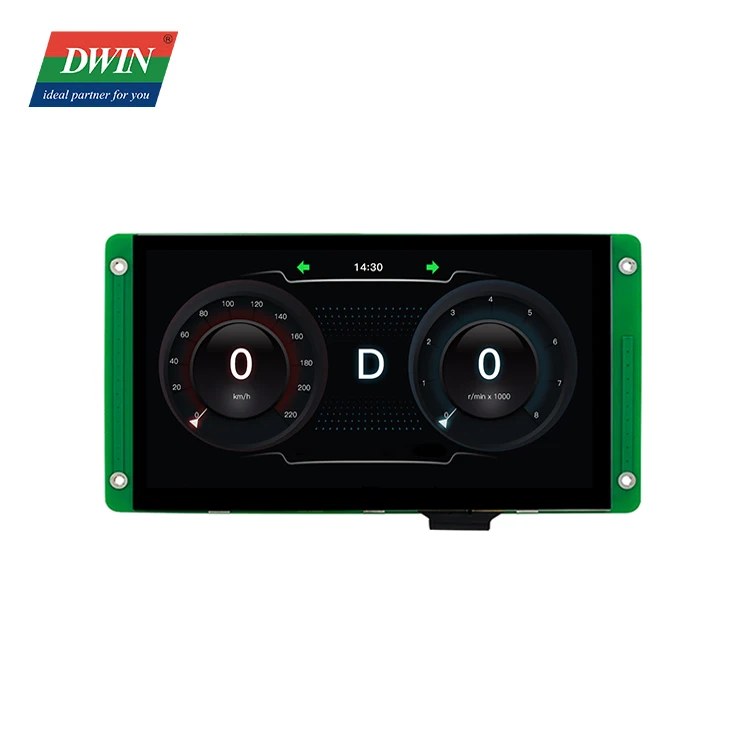 DWIN 7 inch 1024*600 tft screen hmi display lcd touch panel or no touch industrial module DMG10600T070_09W
