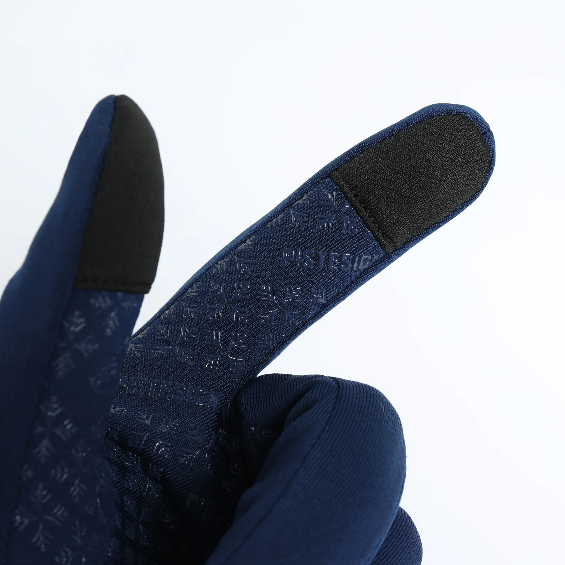 Soft Spandex Gloves Antislip Road Cycling Glove Touch Screen Gloves Mens Womens Reflective with Silicone Print