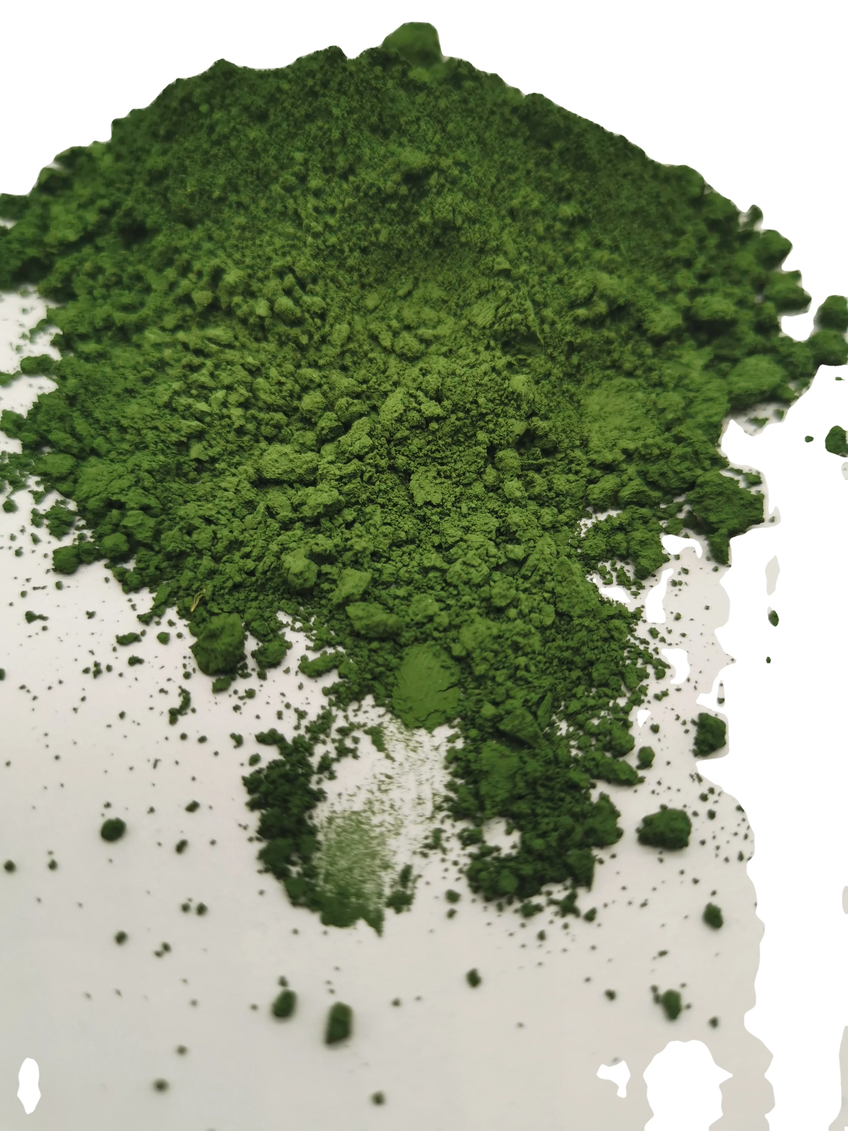 Superfine chrome oxide green, clear light powder
