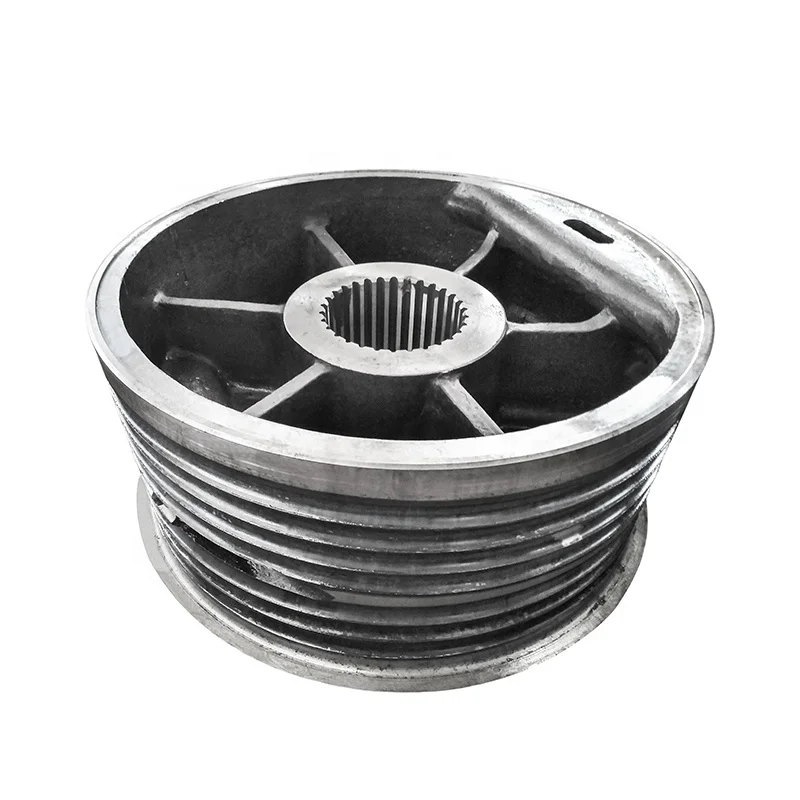 Large OEM Sand Casting Iron Wheels Crane large heavy Sheave Pulley