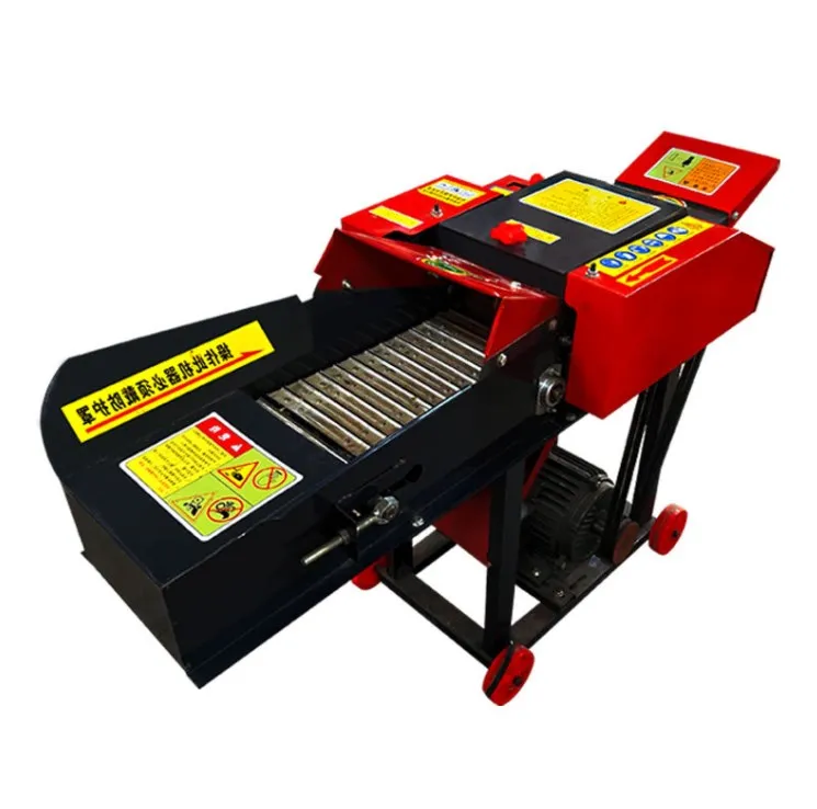 Multifunctional silage shredder chopper machine / Animal feed straw chopper / Farm hay grass chaff cutter grinder machine