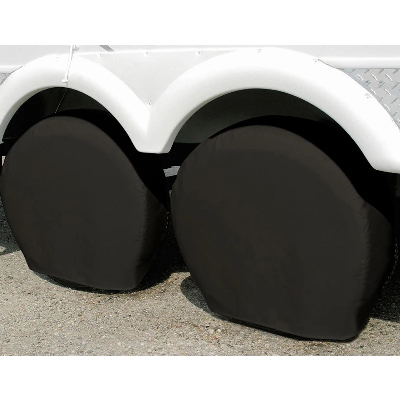 4pcs Motorhome Trailer Camper Truck Waterproof Tire Wheel Protector Cover PVC Tire Cover
