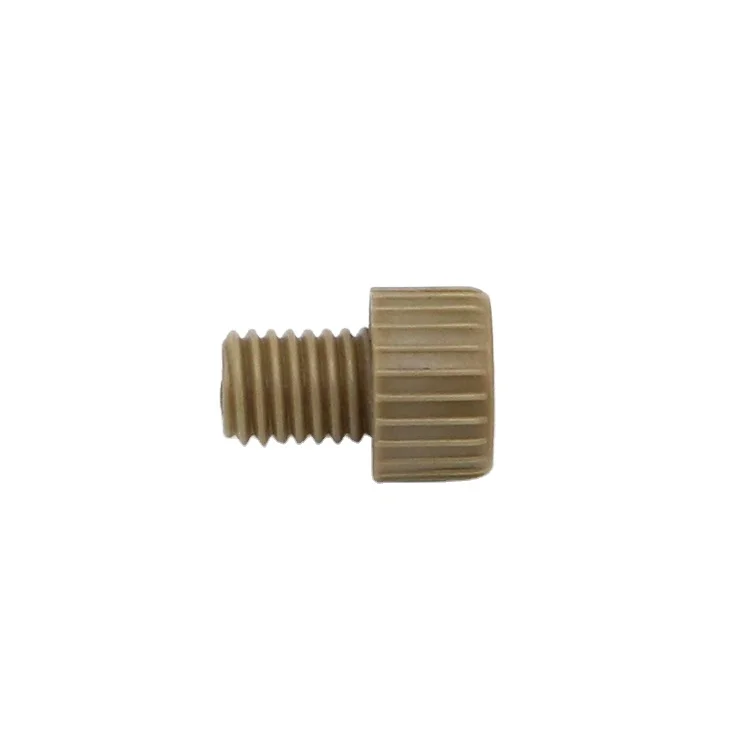 Wholesale Lower Price Betel Cashew Self Locking Hex Nut  PEEK PPS PTFE Plastic Products Nut