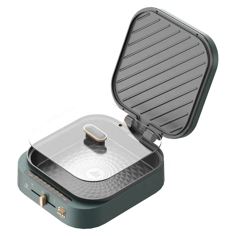 Electric Cooker Multi-Function Household Intelligent Split Small Electric Pot Cooker 110V 220V Dormitory Electric Hot Pot