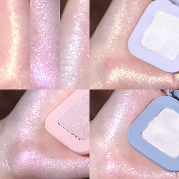 
Popular Highlighter Eyeshadow Powder Glitter Mashed Potato Shimmer Brighten Highlighter Illuminator Long Lasting Highlight 