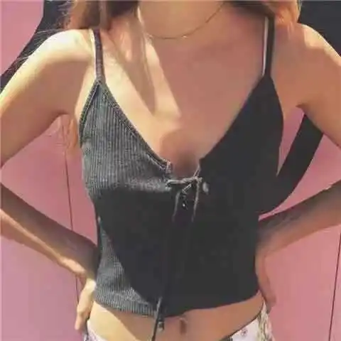 Cheap Commodity Wholesale Ladies Halter Casual Sexy Crop Top Ladies For women