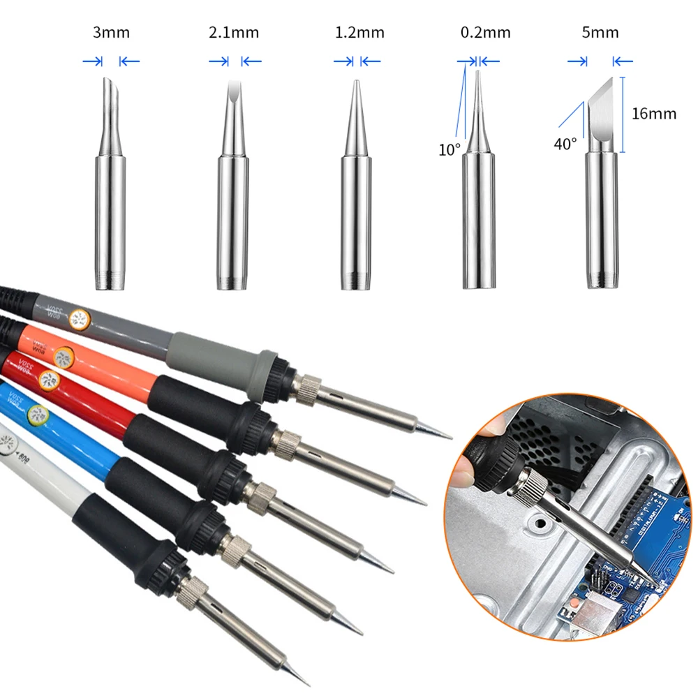 Household repair welding tool combination a830l multimeter set adjustable temperature electric soldering iron multimeter 23pcs