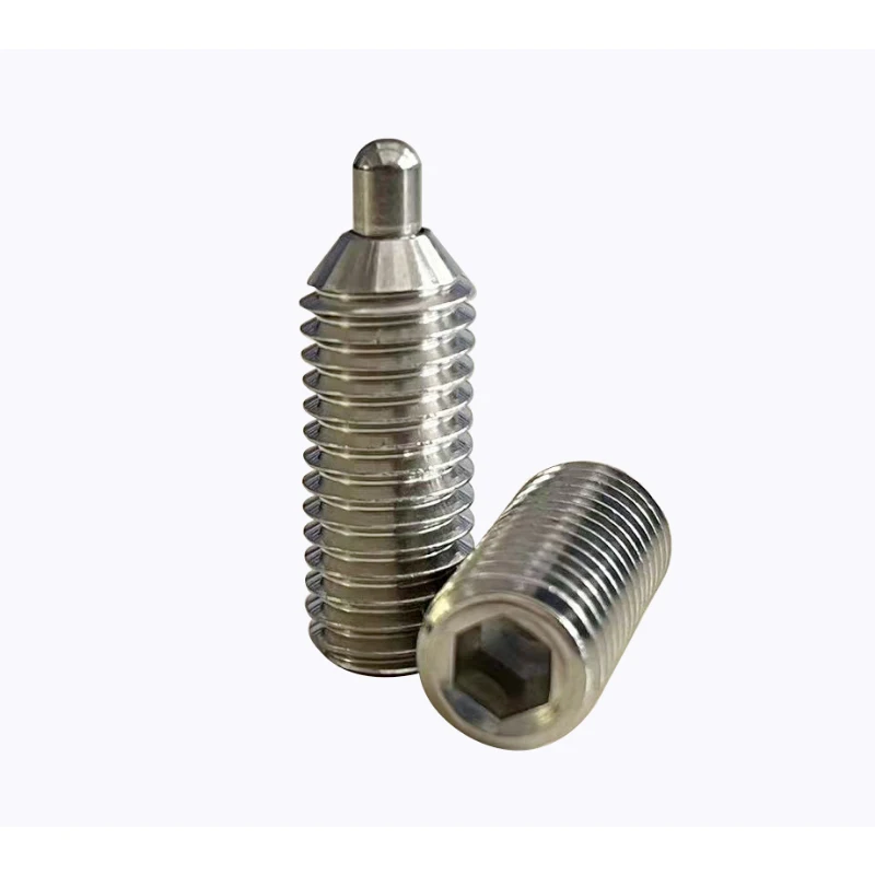 Нержавеющая сталь 18-8 INOX SS 304 316 316L A2 A4 70 80 хромированный никелированный шестигранный пружинный Плунжер комплект