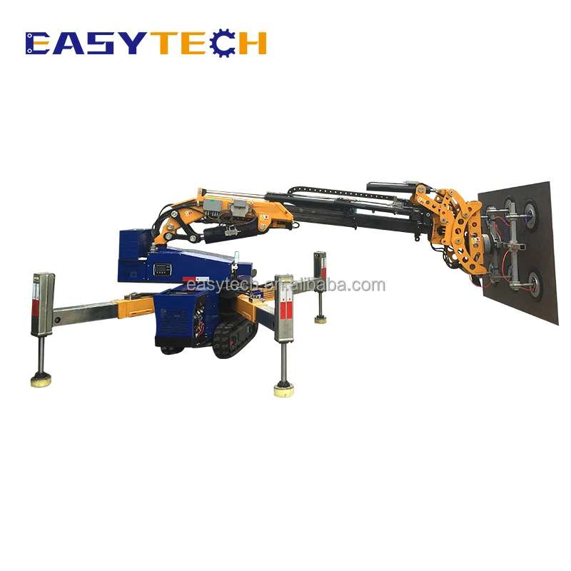Forklift hydraulic lifter crane single beam crane for  glass window building