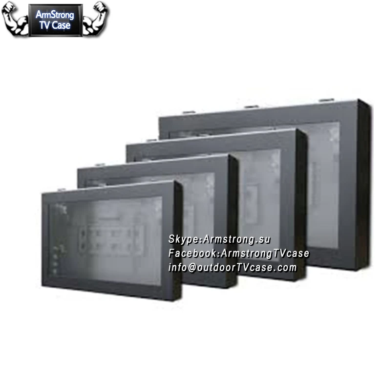 
ARMS1301OTE wholesale outdoor advertising frames Outdoor Waterproof metal advertising lcd display housing 