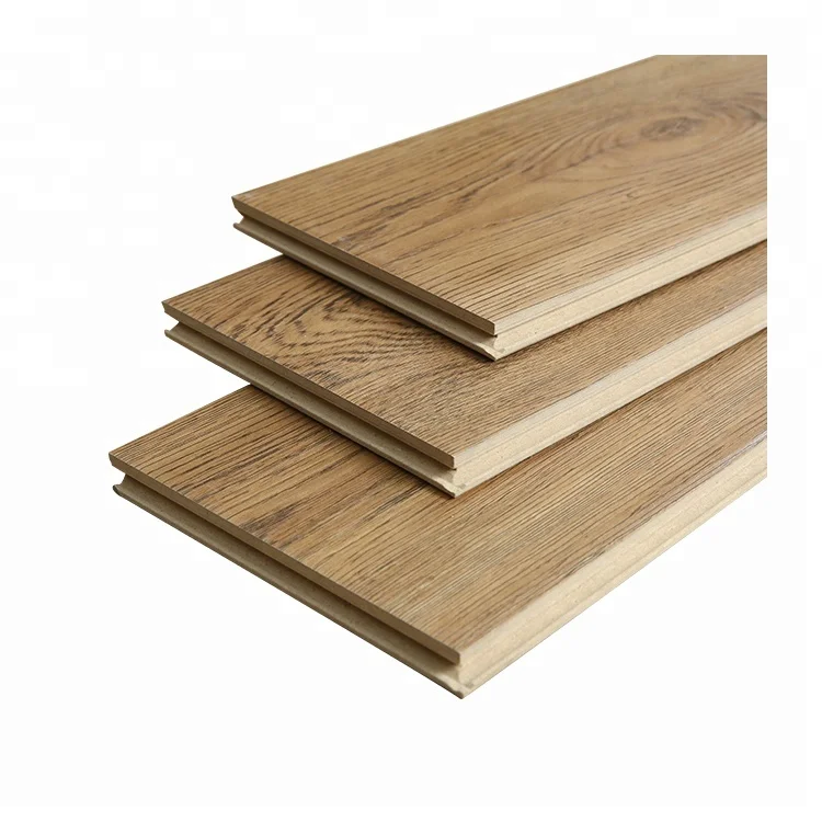 Hot Selling 12mm Hdf Waterproof Laminate Engineered Wood Parquet Flooring Ac4