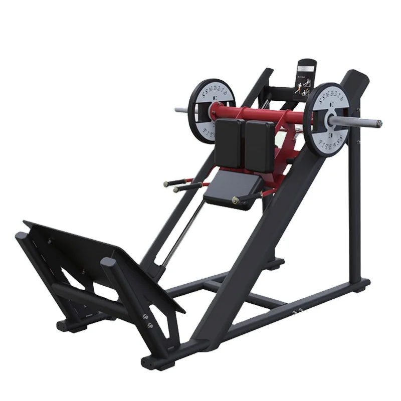 ISO9001 Factory Strength Training Plate Loaded MND FITNESS Gym Equipment Linear Hack Squat Machines
