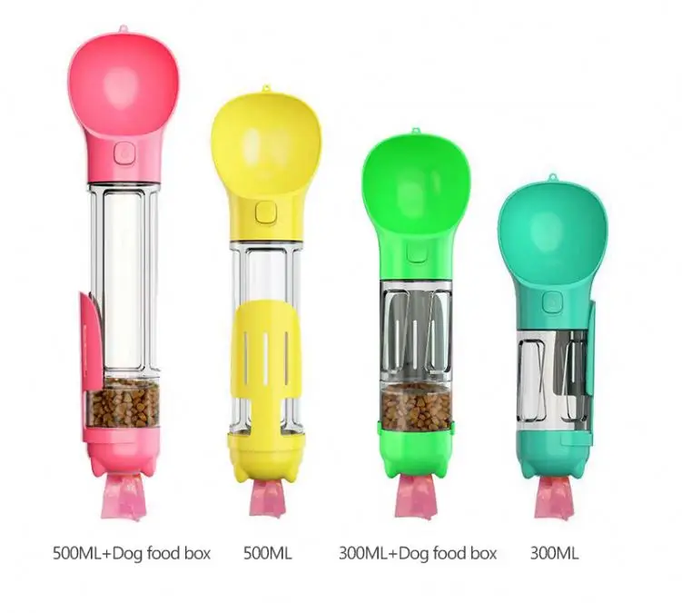 Wholesale Manufacturer Botella De Agua Para Perros Plastic Travel Drink Feeder Portable Pet Dog Water Bottle