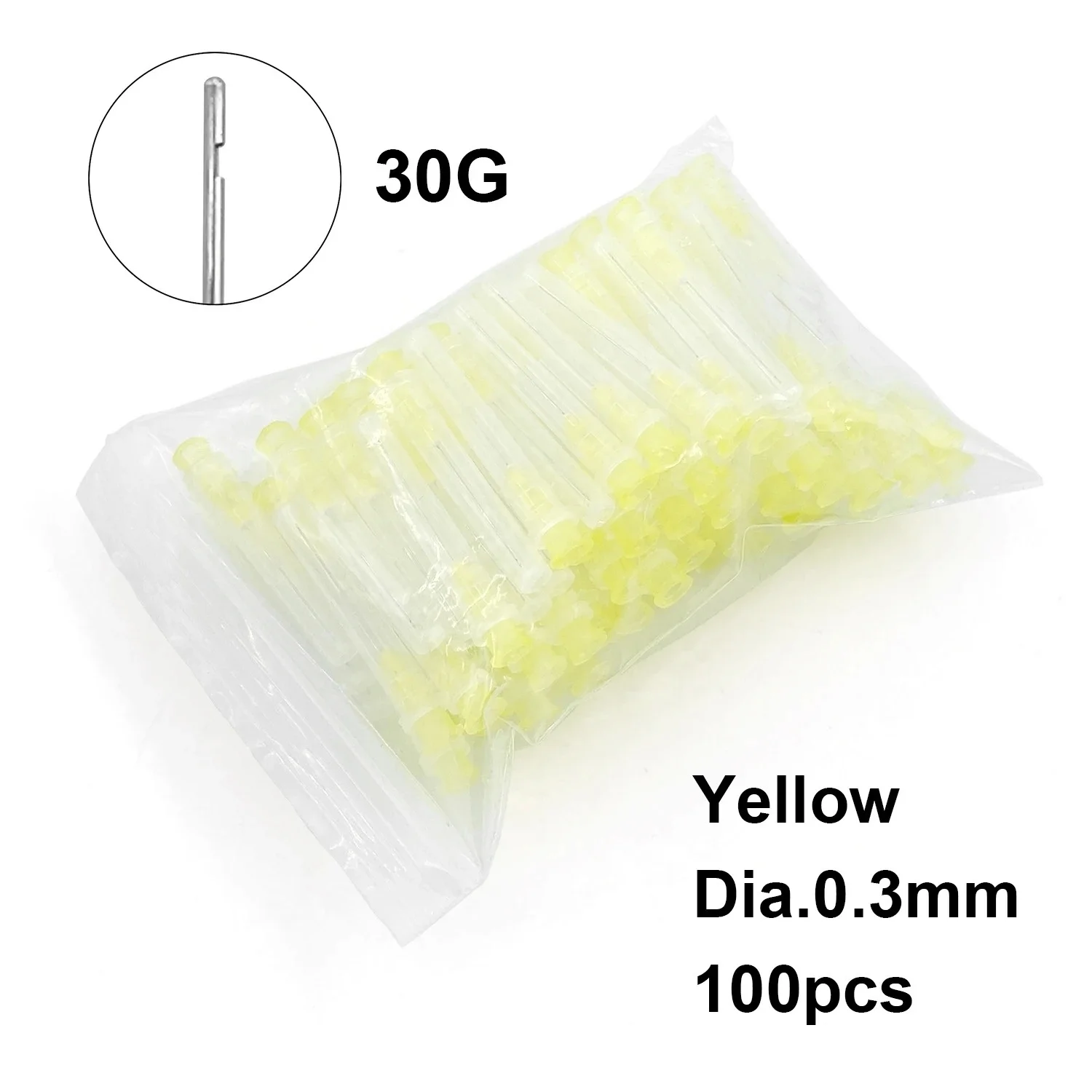 Endo Irrigation Needle Tip Dental Root Canal Lateral Irrigation Needle Diameter 0.3/0.4/0.5mm Dentistry Steel Ce Weller Manual