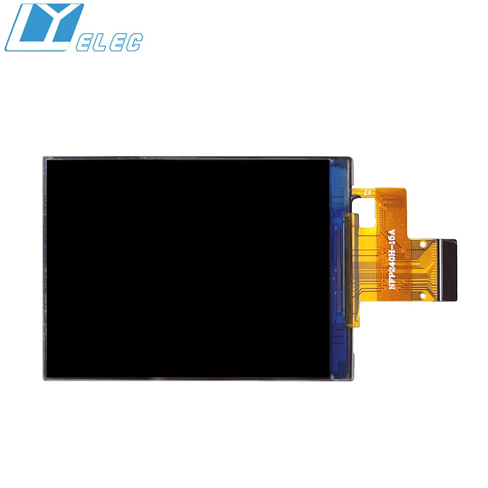 2.4 inch Industrial 240x320 Resolution 22 Pin LCD Panel MCU 8-bit/SPI4 Color Full Viewing Angle LCD Display IPS TFT Screen