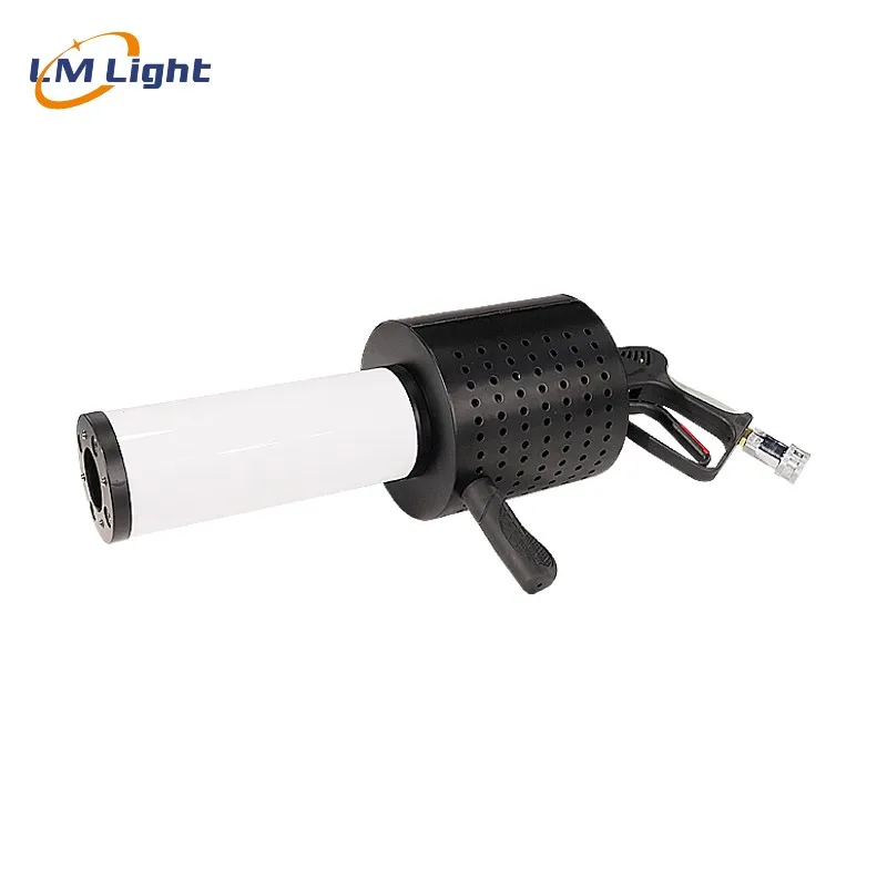 New Arrival Hand Shooter happy birthday confetti co2 jet machine led co2 dj gun for wedding party stage