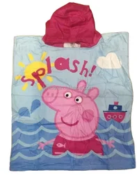 For Kids Custom Logo Cotton Kids Towels With Cartoon Character Terry Cotton Printed Towel Character