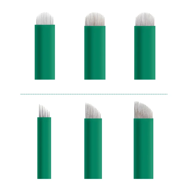 OEM/ODM Piercing Needles Manufacturer Mast Tattoo Needle For Eyebrow Eyeline And Lips Needle 0.25mm to 1.5mm