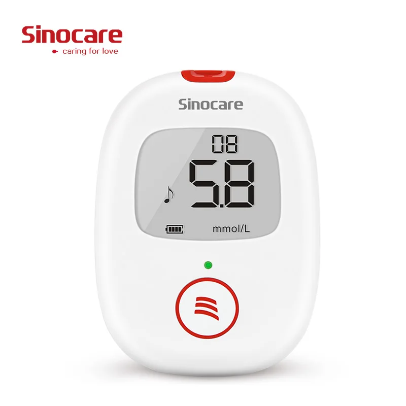  Глюкометр SINOCARE Safe AQ Voice с 50 тест-полосками и