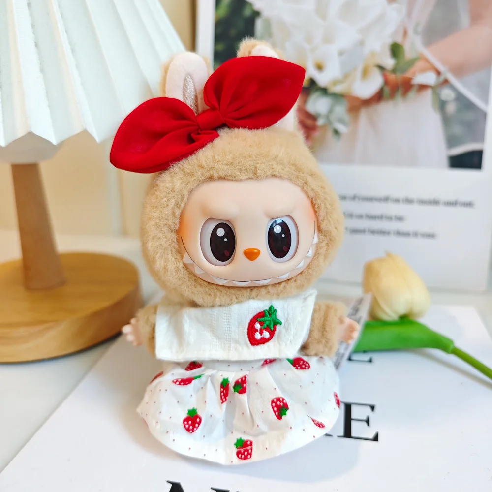 New Arrival Dress Labubu Princess Clothes Plush Toy Pendent Protect Plush Doll DIY Suit Wedding Dress Outfit Clothing for labubu