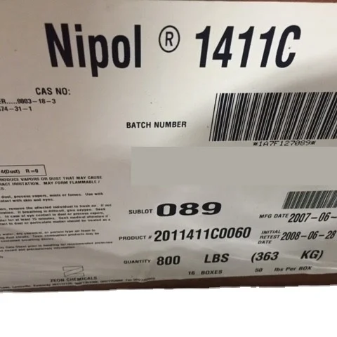 Nipol ZEON 1401LGF/1411/1411C/1442/1472X/1422A/DN171/Z760/1203WN/DN508SCR/Z740/Z730/Z730M60/Z711/Z711LV/Z700PX POM ACM NBR HNBR