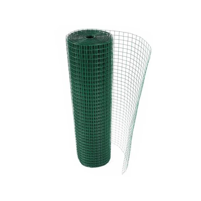 Metal  wire mesh    BWG16    PVC coated   colour silver