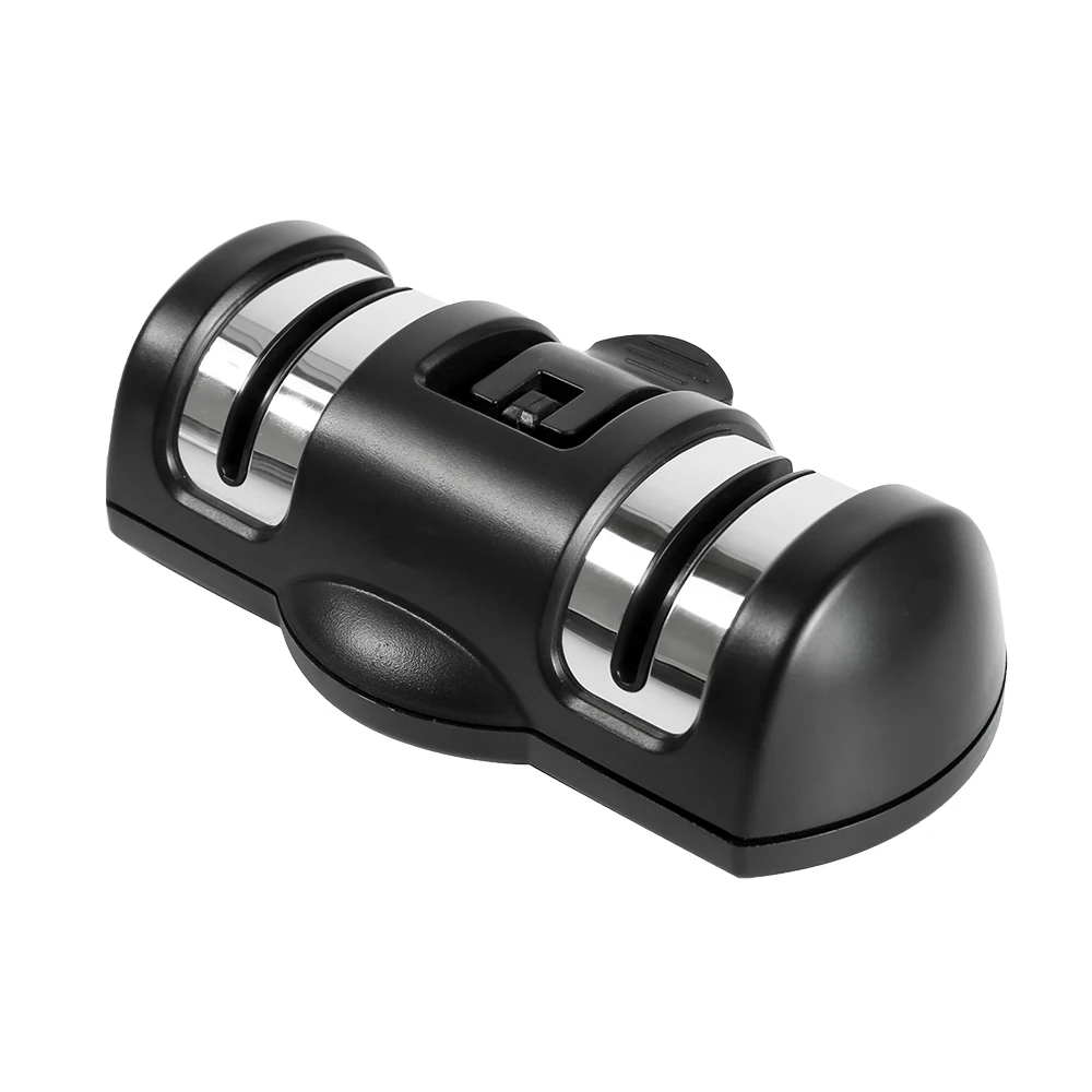 Точилка для ножей керамическая Алмазная 2-ступенчатая с присоской