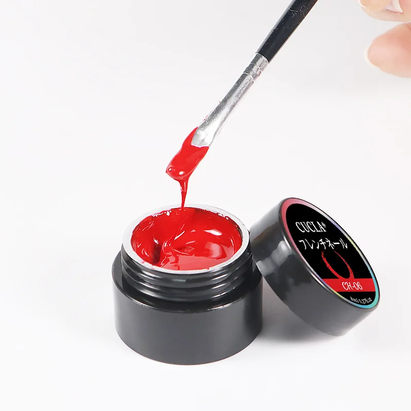 Wholesales painting color soak off led uv gel nail polish liner gel drawing golden color nail art painting gel