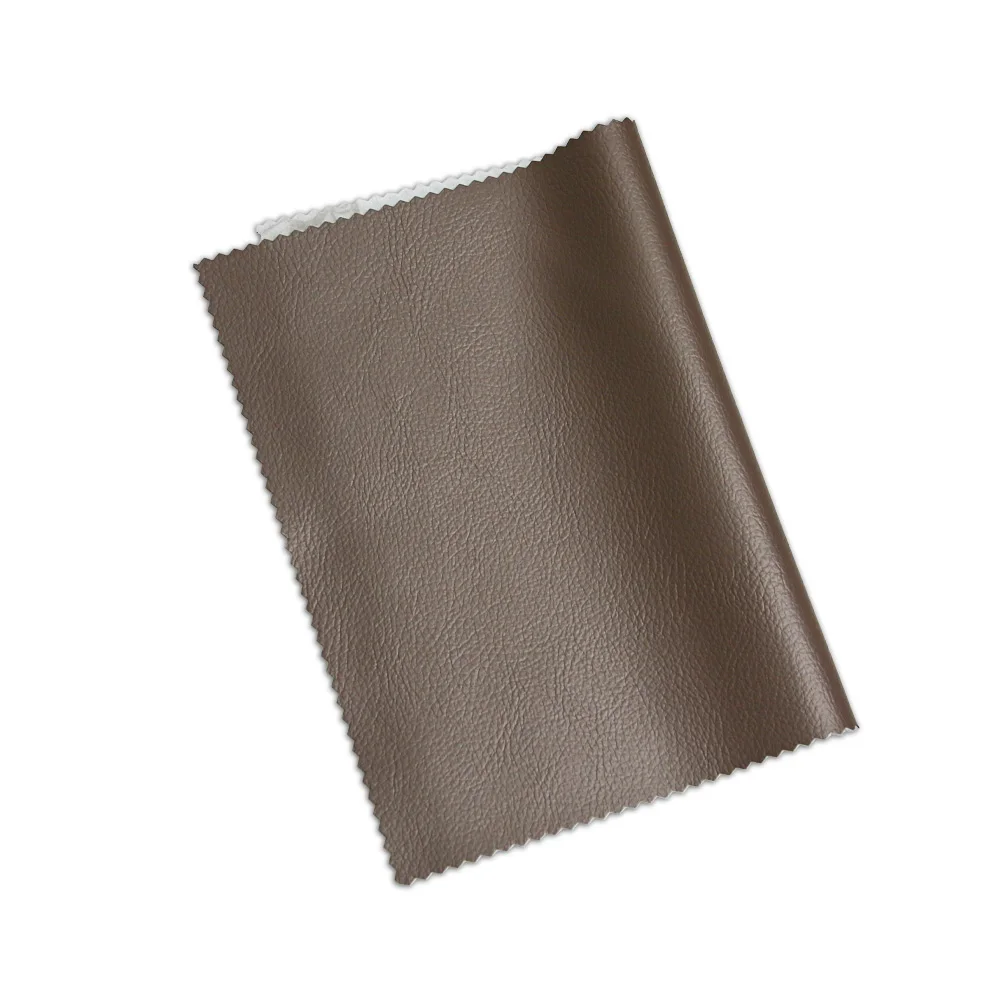 Elastic lychee pattern material pu synthetic leather for car seat and belt