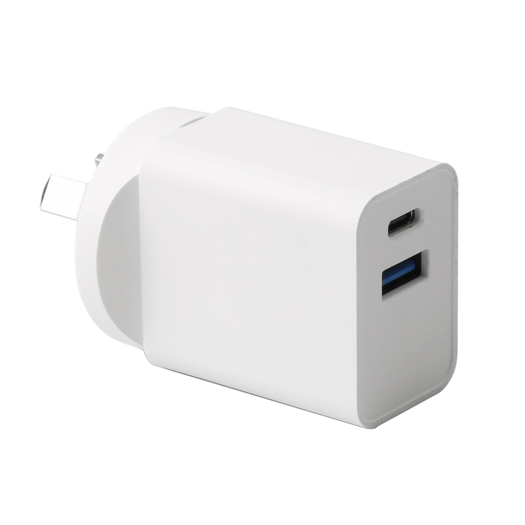 
USB C PD Charger, USB C Charger with Quick Charge 3.0 Ports, 18W USB Wall Charger with SAA and C-Tick Certification 