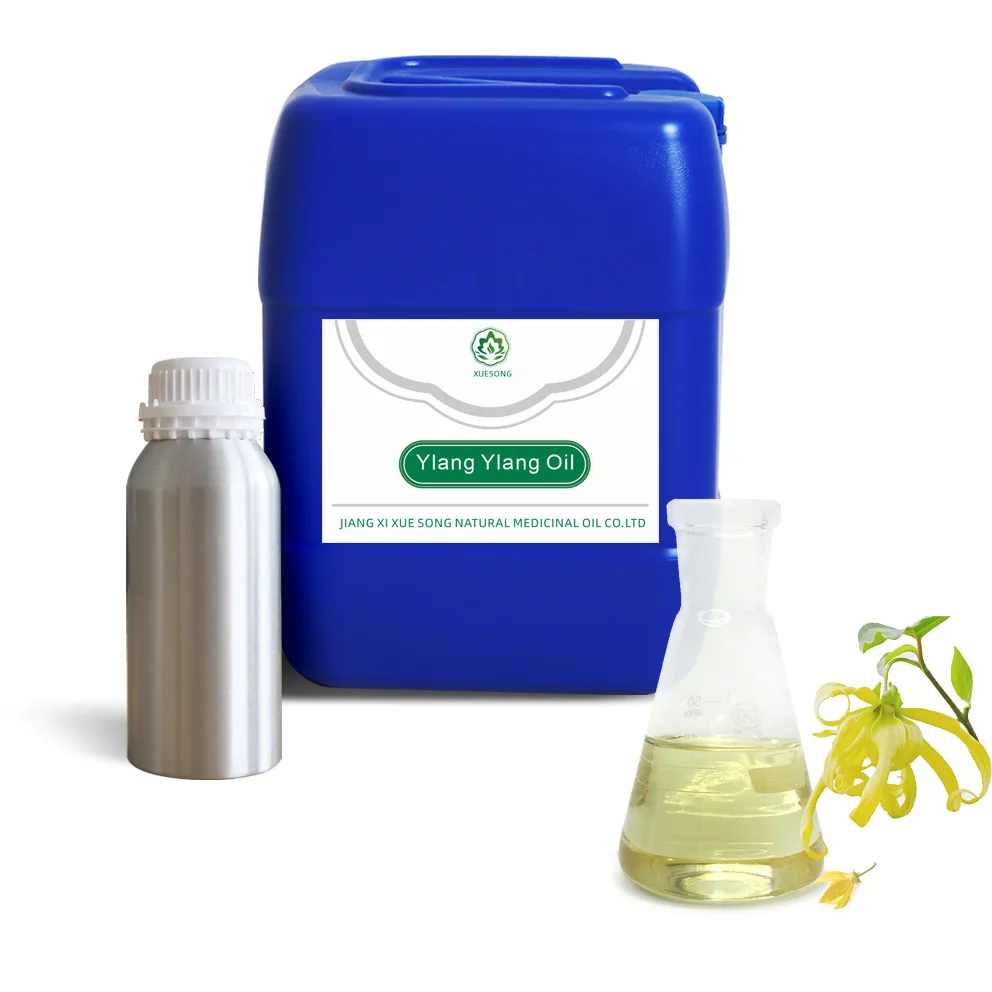 40-Year Factory Supply Ylang Ylang Essential Oil Pure Body Massage Skin Usage Perfume Cosmetic Making Rosemary Rose Ingredients