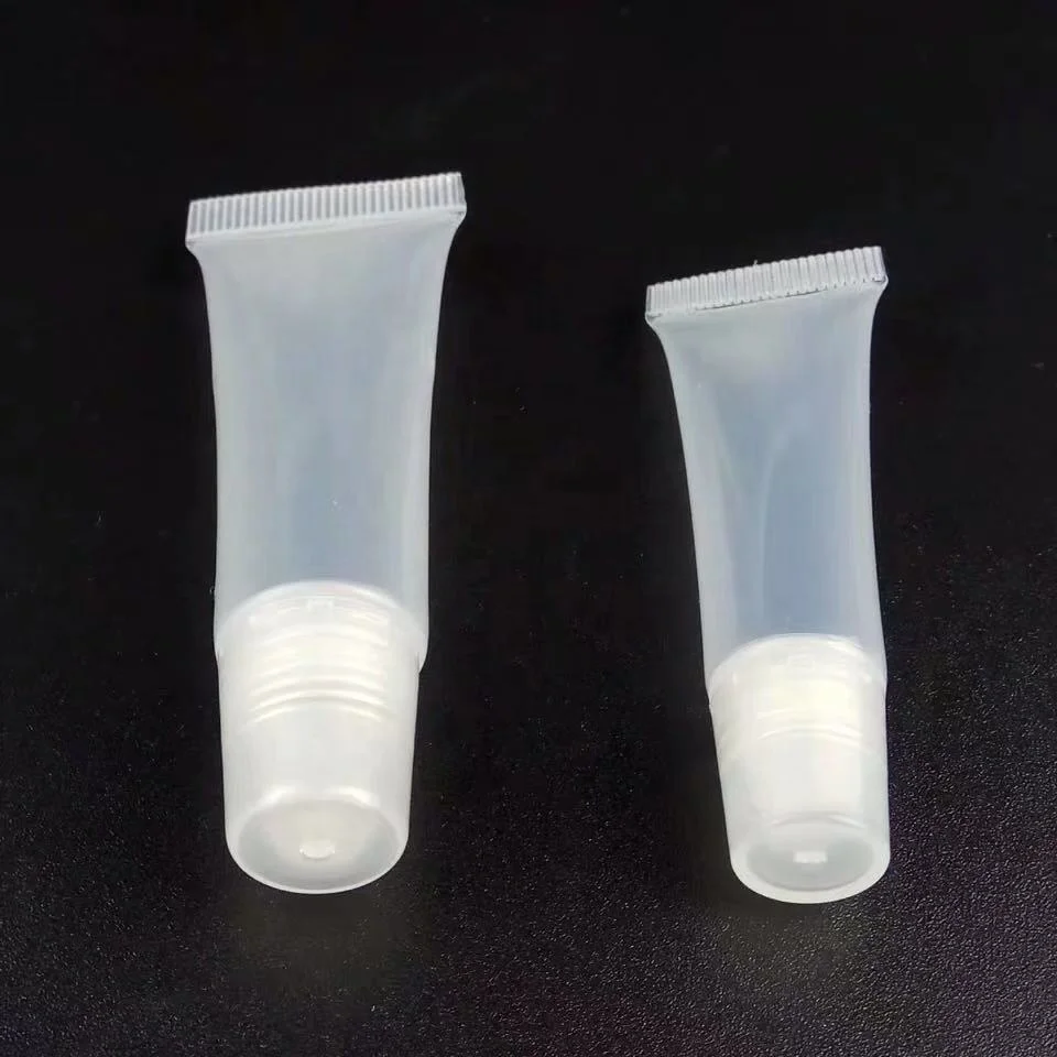 
Lip Gloss Tubes Soft Empty Tubes Refillable Clear Empty Lip Balm Container for Cosmetic Makeup and Travel Toiletries 