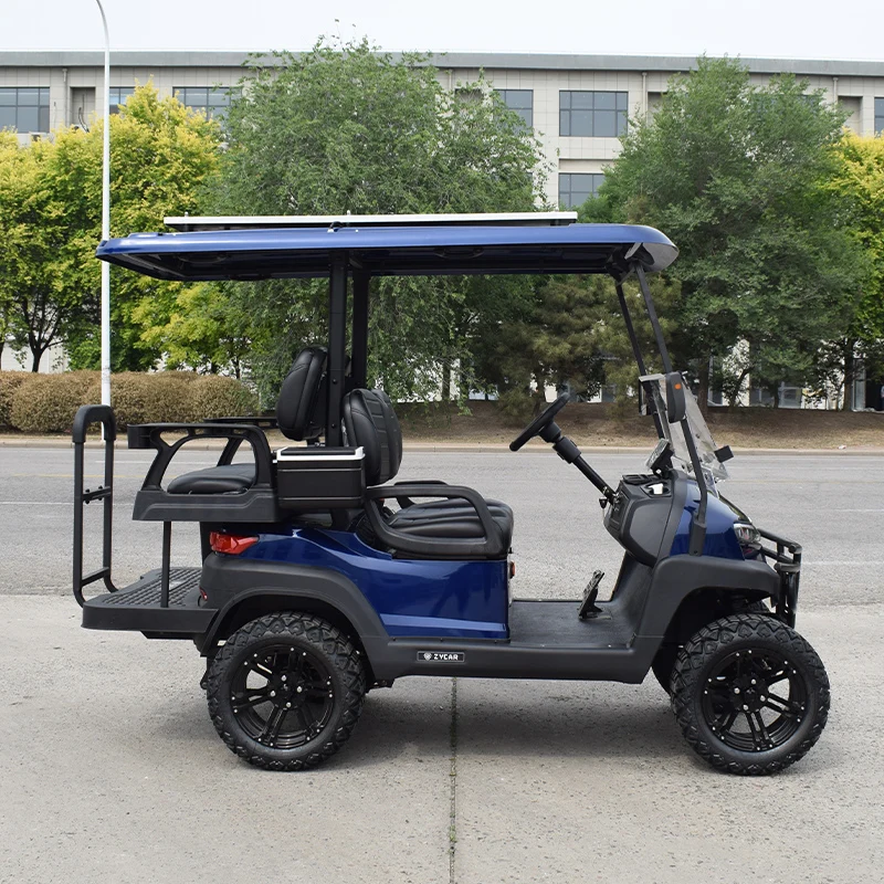 2 4 6 8 Person 48v Electric Lifted Street Legal Golf Carts Golf Buggy Electric Club Golf Car For Sale