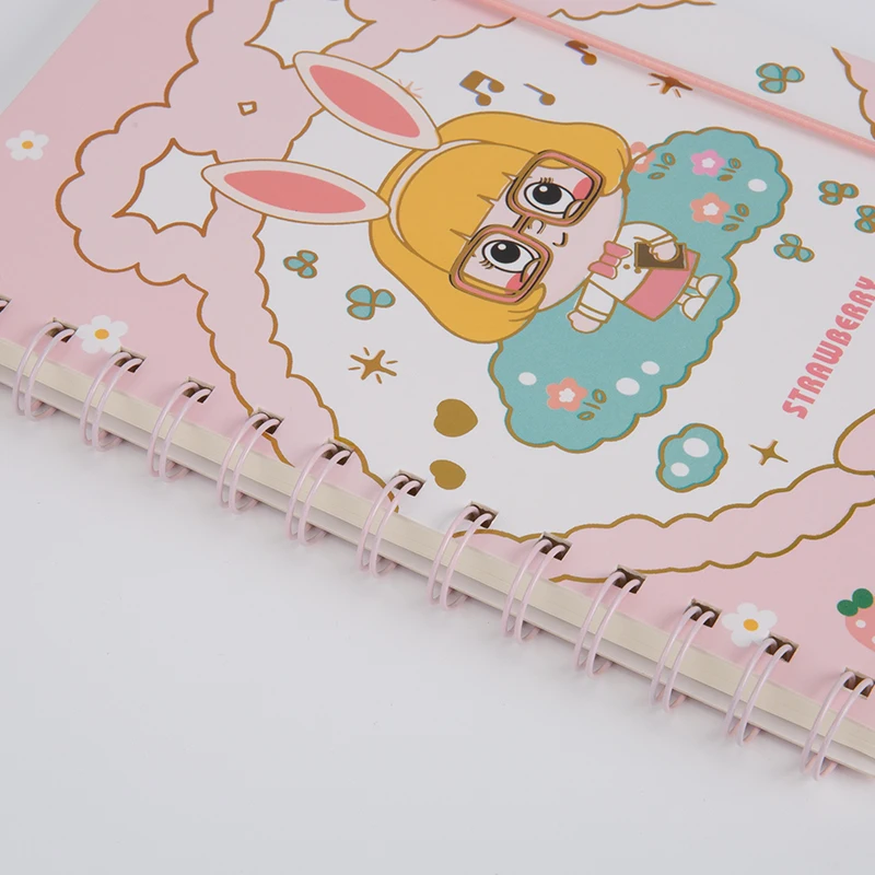 Miramia turns the coil on its side budget planner notebook smart  university notebook with pen