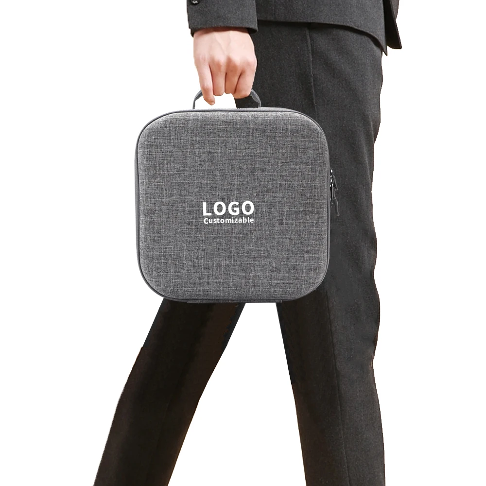 Portable Silicon Eva Bra Storage Carrying case Bag with Handle Travel Eva Hard Carrying case