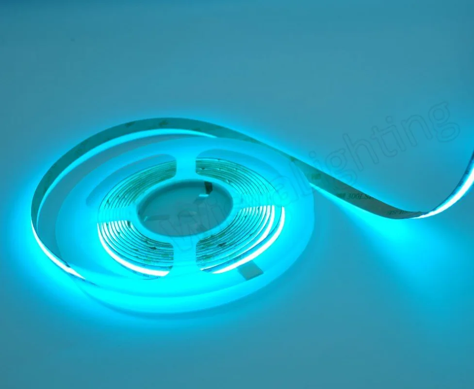 810 светодиодов/м rgb светодиодный неоновый свет 12vdc 10 мм COB с 3 М задней лентой