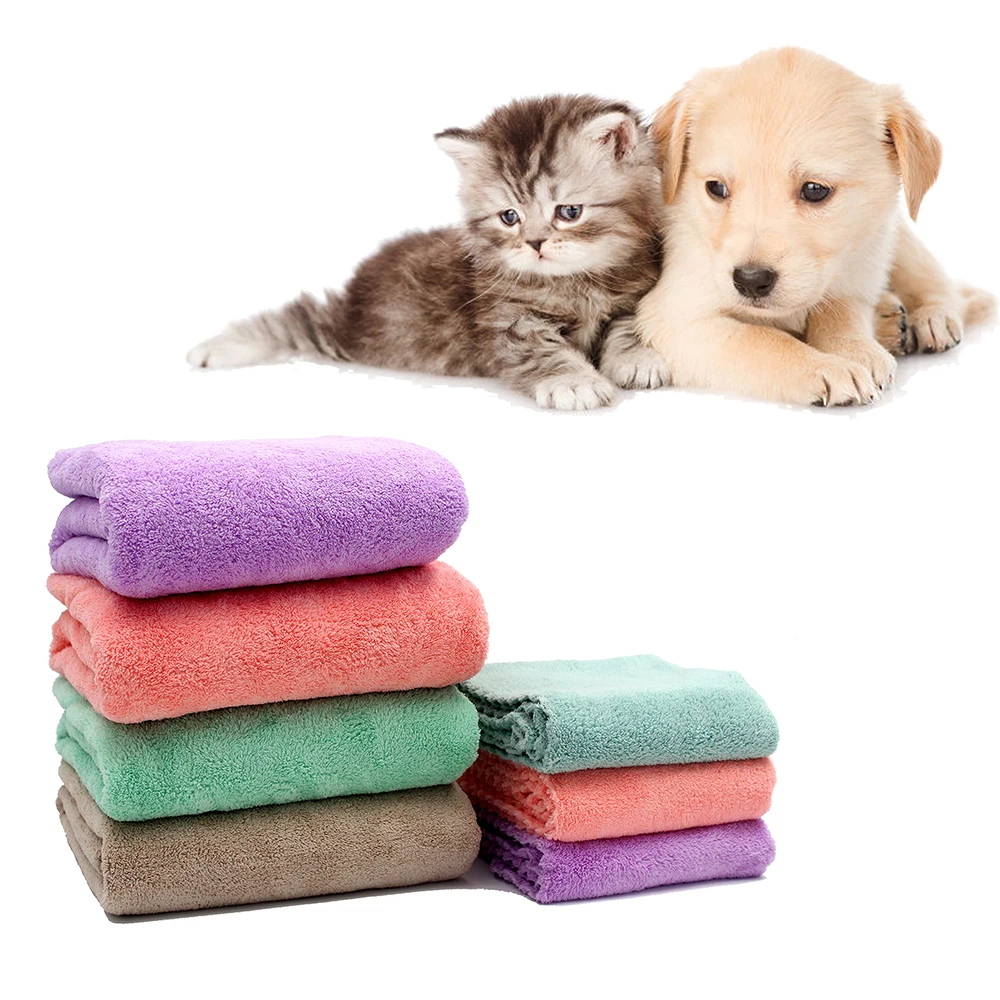 Luxury Microfiber Extra Large Pet Supplies Pet Dog Drying Bath Towel With Logo For Body