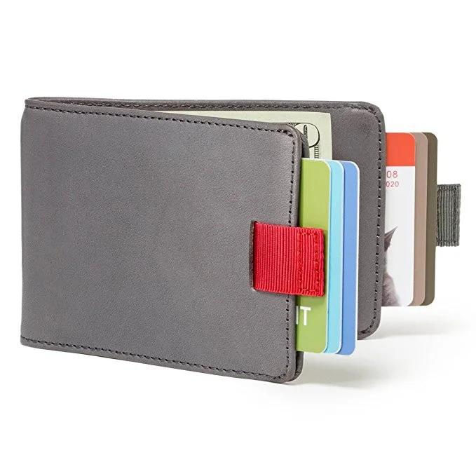  Бумажник из углеродного волокна billeteras портфели Herren Leder Rfid искусственной кожи на молнии с клипсой