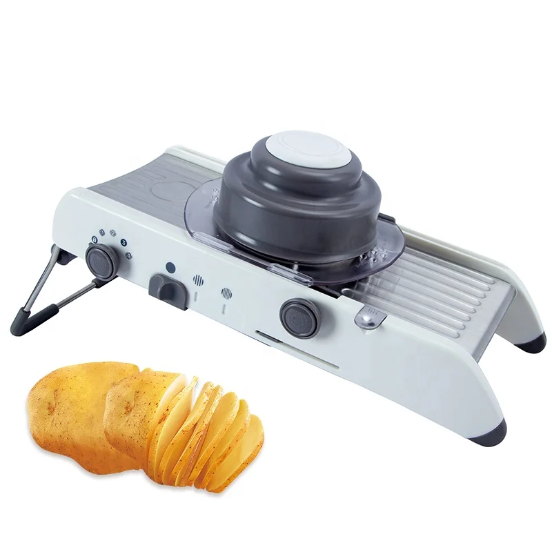 Multipurpose  Adjustable Kitchen Vegetable Slicer Manual Mandoline Slicer for Food